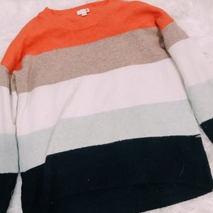 stripe sweater